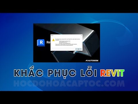 Khắc phục lỗi revit