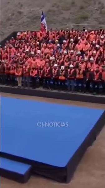 Awkward moment during President Kast's Miners' Day event: Cumbia played instead of the national a...