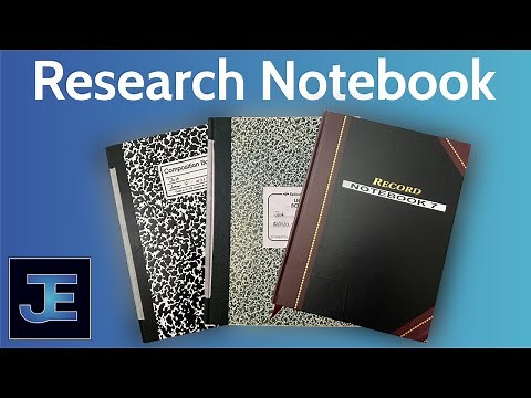 You Should Be Keeping a Research Notebook