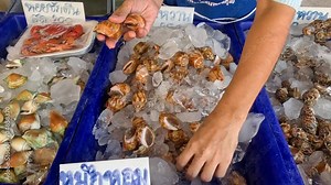 Seafood Market Shellfish Selection Process