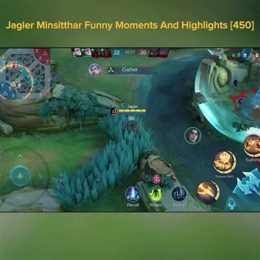 Jagler Minsitthar Funny Moments And Highlights [450] #MLBBM6 #MLBBM6TorchRelay #GreaterThanEver
