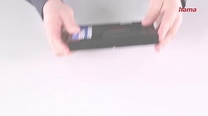 Hama Automatischer Kassettenadapter für VHS-C Videokassetten, Batteriebetrieben, Auto, Schwarz (Nicht geeignet für Hi8, Super8, Video8, Mini DV)