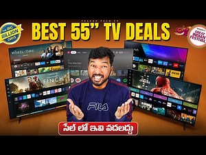 Unbelievable 55” 4K TV Deals 😱 Amazon & Flipkart Sale 2025