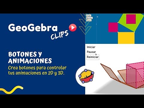 Botones y animaciones en 3D con GeoGebra