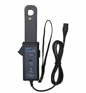 DC AC Clamp Leakage Sensor with AC/DC Range 0mA to 60.0A Output AC DC Leakage Current Tester CT Size 16mm x 18mm Low Current Test Meter Connector BNC Plug Color Grey