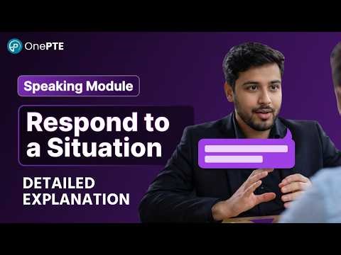 Respond to a Situation PTE Academic Tips and Tricks | PTE RTS Guide 2026