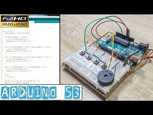 Arduino53-L'utilisation de la VARIABLE TABLEAU et de la FONCTION noTone-PROGRAMME montage