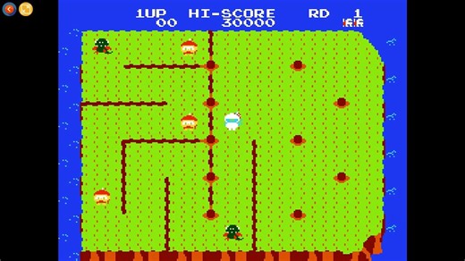 Dig Dug 2 (NES) Longplay