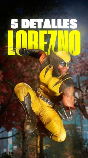 5 Cool Details About WOLVERINE 🐺🩸📸 #wolverine #marvel #ps5 #3djuegos