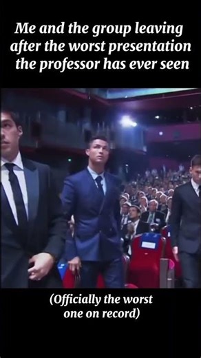 We are legends! Hit SUBSCRIBE if you hate presentations 🤯 #shorts