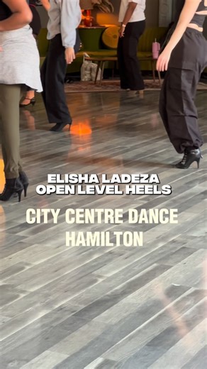 CCD Hamilton on Instagram: "CCD Hamilton Launch - Open Heels w/ @elishaladeza 👠 Thanks to everyone for joining class! You can get on the early bird for Elisha’s 6 Week Programs now using code HAMILTON18 on our site 👀 Starting Tuesday, February 17th: 7p - Beginner Heels 8p - Intermediate Heels *ONLY 10 SPOTS AVAILABLE* 🏠 Studio G Hamilton Can’t wait to dance with y’all 🤩"