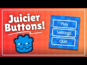 Quick + Easy way to Polish Buttons in Godot!