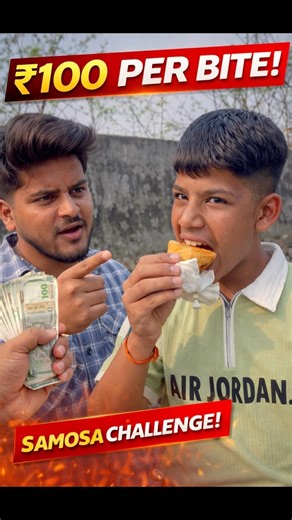Samosa = ₹100 Per Bite 💸