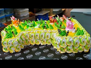 1 Number Cake | How To Make Number 1 Shape Cake | 1st birthday cake