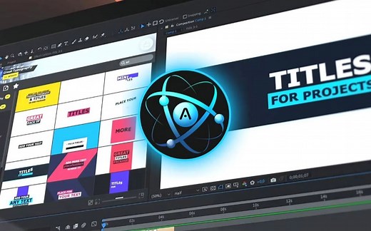 神级脚本AtomX 3.07汉化新版本，再添新预设，预设累计更新25套，影视后期资源！