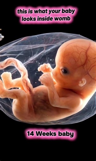 Take a look at what baby looks like in the womb each week