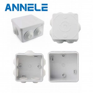[Hot Item] Ra 100*100*70 Low Voltage Cable Enclosure Box Waterproof Plastic IP65 ABS Plastic Outdoor Junction Box