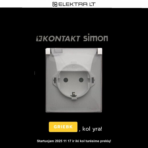 Planuojate naujus namus ar renovaciją? Elektra.lt siūlo platų Kontakt-Simon jungiklių ir rozečių pasirinkimą – nuo subtilios klasikos iki modernaus „touch“. Patikima kokybė ir estetiškas dizainas kiekvienam interjerui! | Elektra.lt