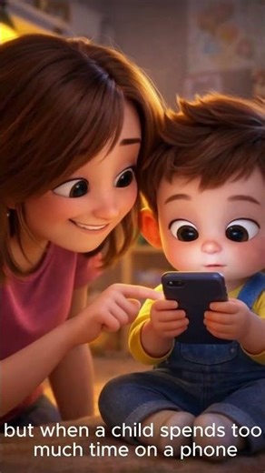 Did You Know? Phones Can Affect Toddlers’ Brain Development 😳 #parenting