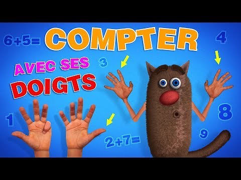Foufou - Compter avec ses doigts (Learn to count with his fingers for kids) Série 01 4k