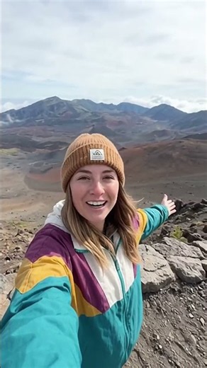 Haleakalā: Hawaii’s Volcano Above the Clouds 🌋☁️ #Chronoventure #shorts