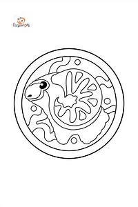 Aries zodiac sign - Zodiac signs coloring pages for Adults online