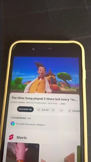 The Mine Song played 5 times but every mine makes it faster (Squared)