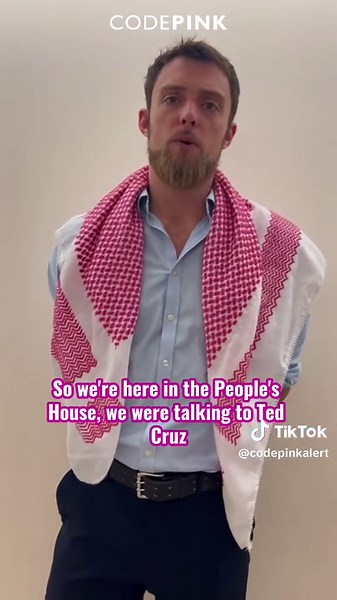 Protest Against Ted Cruz's Support for Mike Huckabee