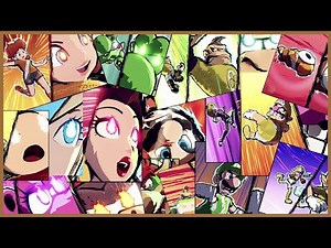 Mario Strikers: Battle League | All Characters Animations (DLC Wave 1, 2 & 3 included) [Switch]