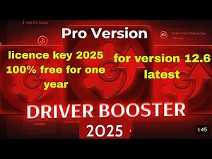Iobit driver booster 12.6 pro key 2025 🔐🗝️