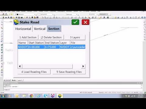 Staking Road Rehabilitation Projects With Carlson SurvCE