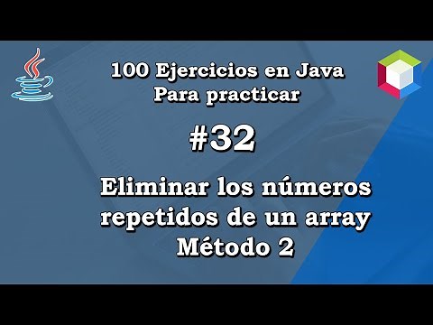 33. Eliminar los números repetidos de un array