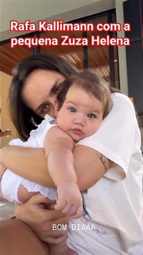 Rafa Kalimann with her daughter Zuza Helena #shorts #rafakalimann #nattan