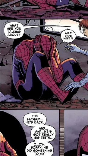 Spider-Man gets traumatized...