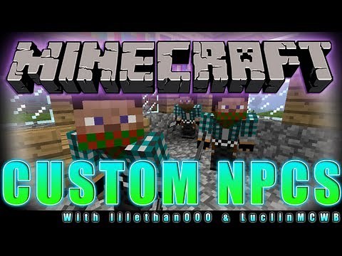 Minecraft Mod Reviews - CUSTOM NPCS MOD by Noppes