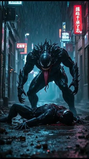 This Spider-Man vs Venom Battle is INSANE 💥 #marvel #shorts #action