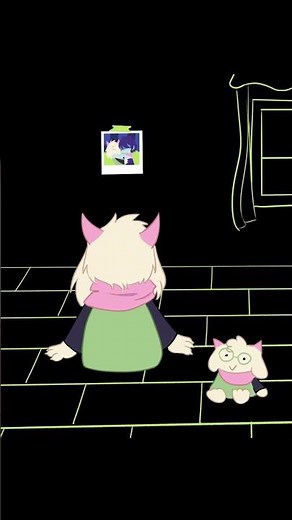 Ralsei's Kris Shaped Heart #deltarune #comicdub #voiceacting