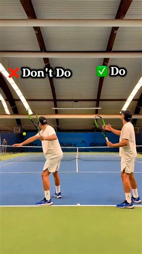 Do & Don't in Left Handed Forehand 🎾 #Shorts