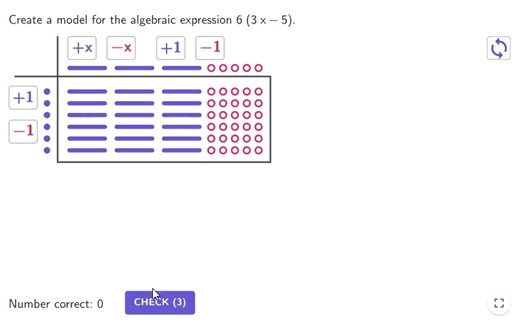 20K views · 70 reactions | 曆  GEOGEBRA RESOURCE!   Try this FREE GeoGebra Practice resource to create visual representations of distribution expressions to practice translating algebraic expressions into models. Check it out! https://www.geogebra.org/m/a76hkbzd #iteachmath #math #maths #algebra #mathematics #algebraic | GeoGebra | Facebook