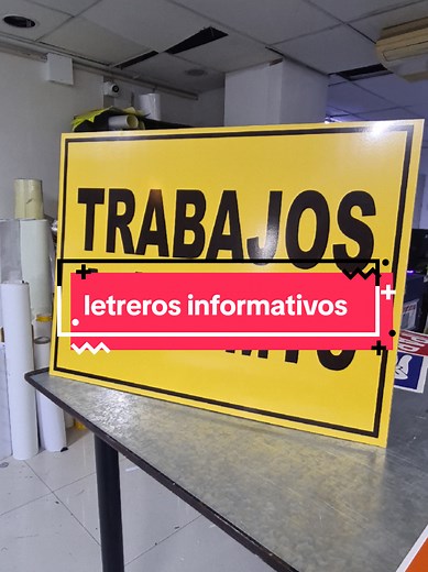 Letreros informativos para señalización y seguridad