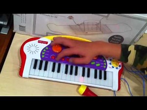 Fisher price teaching keys keyboard