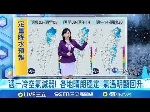Two more days of "damp and cold" weather! Northern Taiwan will gradually become cloudy on Sunday,...