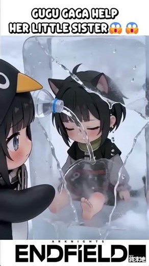 GUGUGAGA Found new Little sister😭😭 #arknightsendfield #endfield