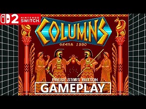 Columns Sega Genesis Classics Nintendo Switch 2 Gameplay
