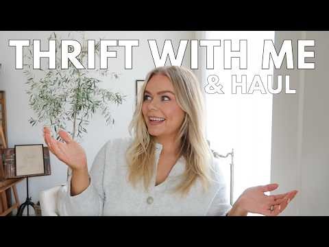 Vintage Home Decor & Thrift Shop With Me & Haul!