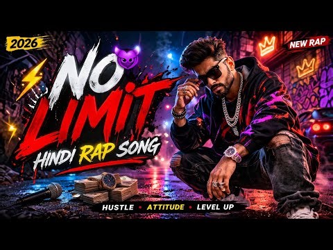 “No Limit 😈 | Hindi Rap Song | Attitude Rap 2026” #rap #song #newsong 