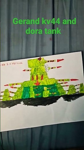 grand home animation kv 44 and Dora tank cartoon