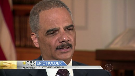 Outgoing Attorney General Eric Holder: U.S. is winning against ISIS
