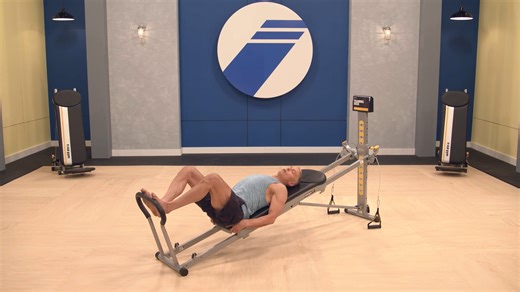 Total Gym Pilates Toe Bar Demo