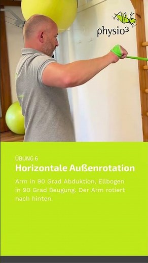 Übung 6 - Horizontale Außenrotation
